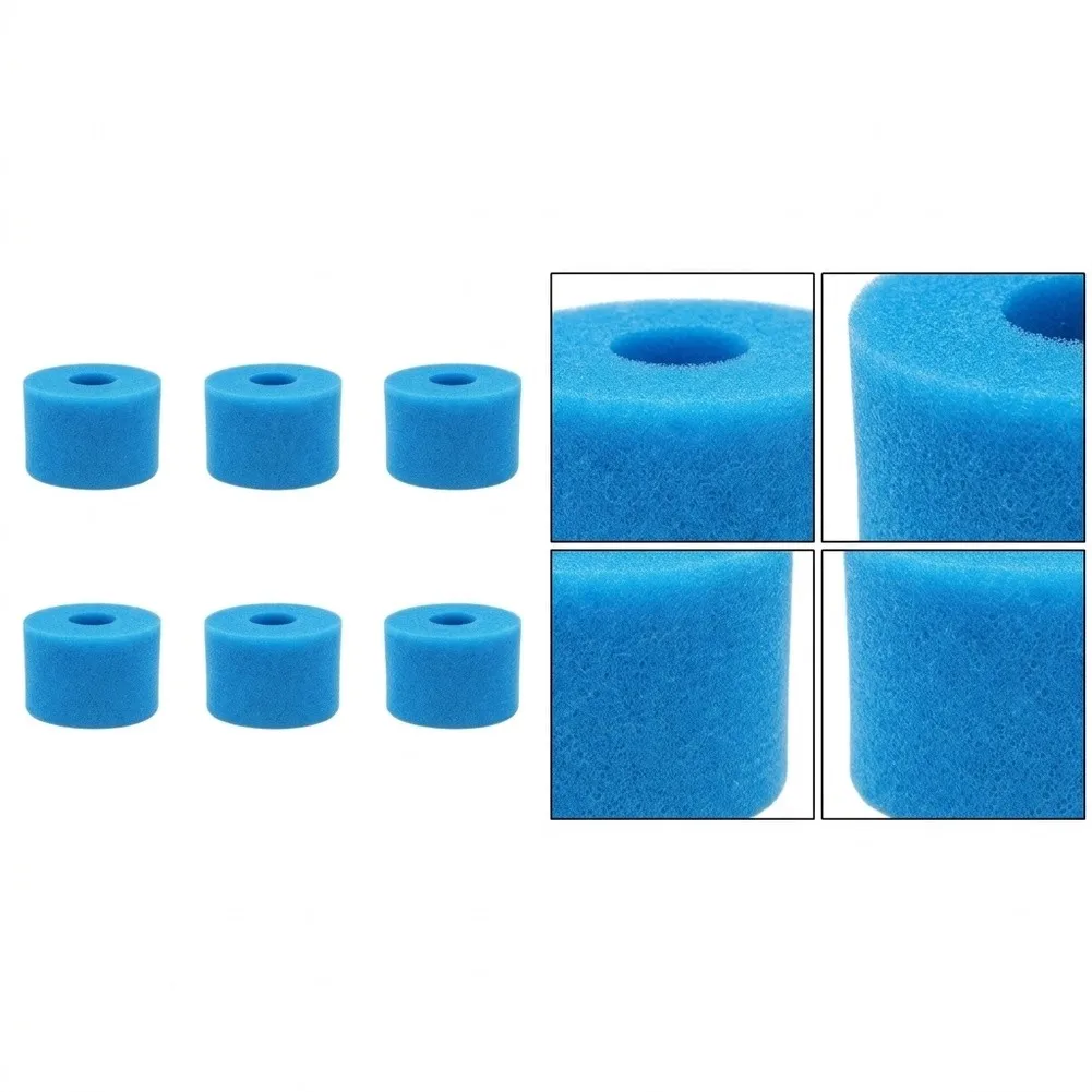 S1 Swimming Pool Filter Cartridges with Reusable Sponge Core for Maintaining Water in Recreational and Therapeutic Spas