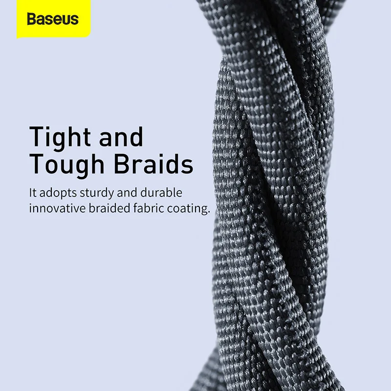 Baseus 2.4a cabo usb para iphone 13 12 11 pro max x xr 8 7 cabo de carregamento rápido carregador de telefone para ipad usb carregador de dados cabo de fio