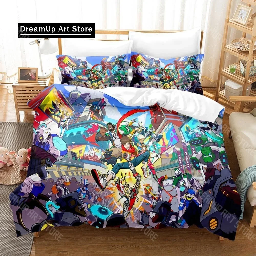 ثلاثية الأبعاد طباعة لعبة مرحبا فاي طقم سرير واحد التوأم كامل الملكة الملك الحجم طقم سرير الكبار طفل غرفة نوم حاف مجموعات غطاء المنسوجات المنزلية