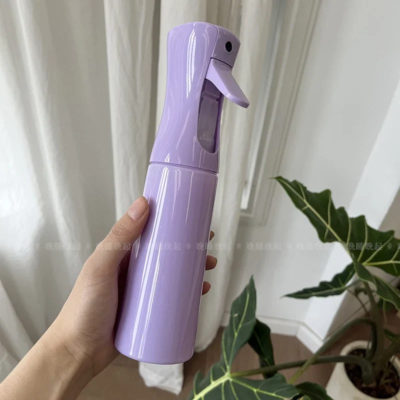 300Ml continuous spray bottle ultra-fine beauty portable spray makeup hydration high pressure watering can