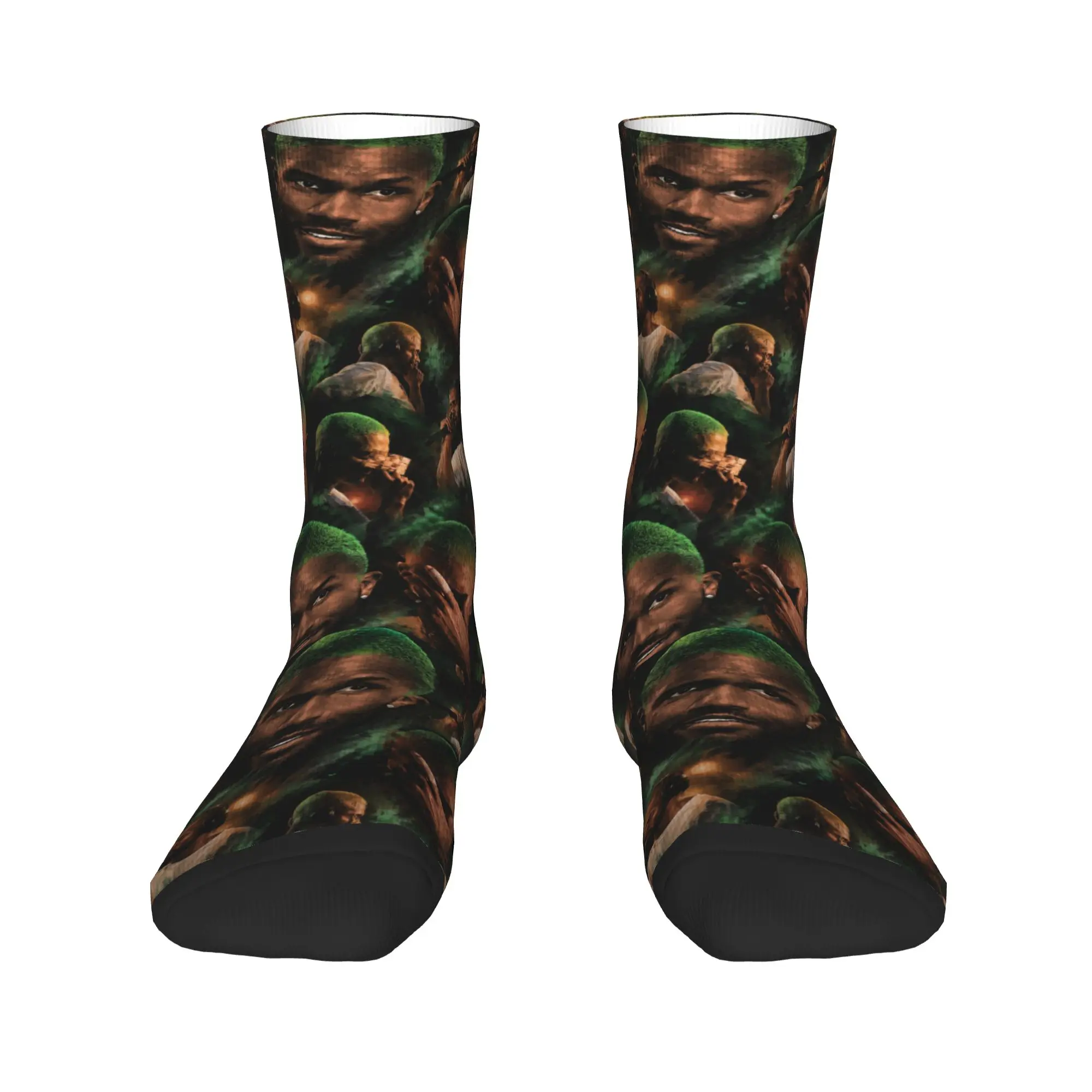 BLOND Print Stockings Adults Men Rapper Frank Graphic Socks Medium Soft Kawaii Socks Autumn Skateboard Anti Skid Socks Birthday