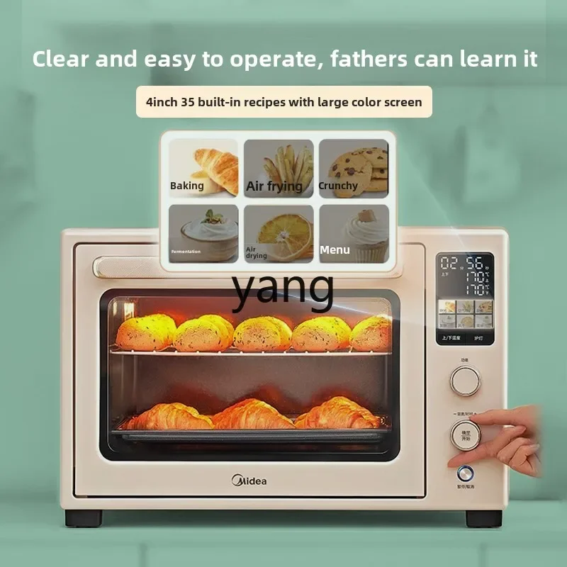 Piekarnik elektryczny domowy mały do pieczenia specjalny frytkownica beztłuszczowa z funkcją przepiekania na gorąco, bez CX.