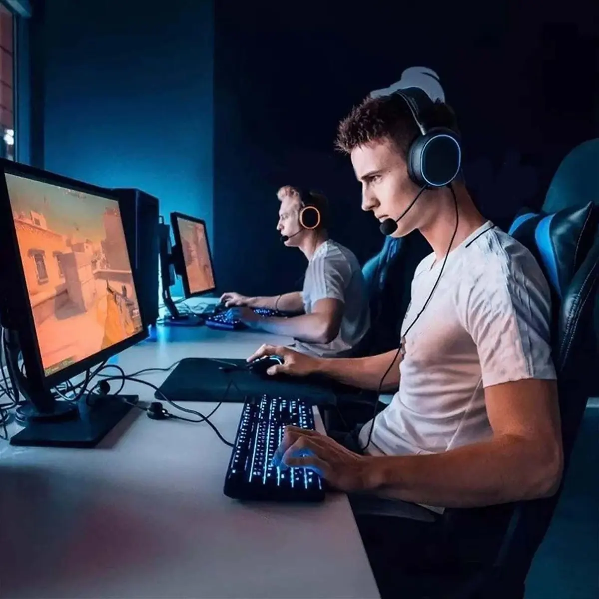 2026 جديد + كابل بديل يدعم سلك ألعاب RGB لسماعات الألعاب اللاسلكية Arctis 3 5 7 Pro + Plus