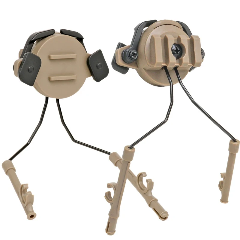 Adaptador de riel para auriculares tácticos - Soporte casco Airsoft - imagen 4