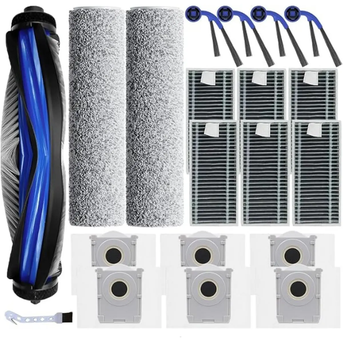 【Newest AT03】20 Pcs Replacement Parts for T80 Omni/for M14 Plus Robot Vacuum-Accessory Set