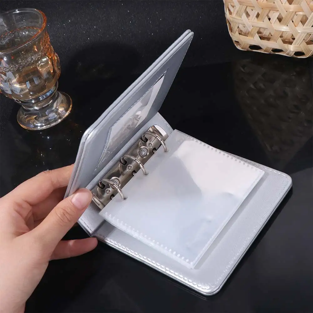 

3in ID Photo Photocard Holder PVC Card Cover Decoration Idol Card Display Protector Korean Style Idol Photo Card