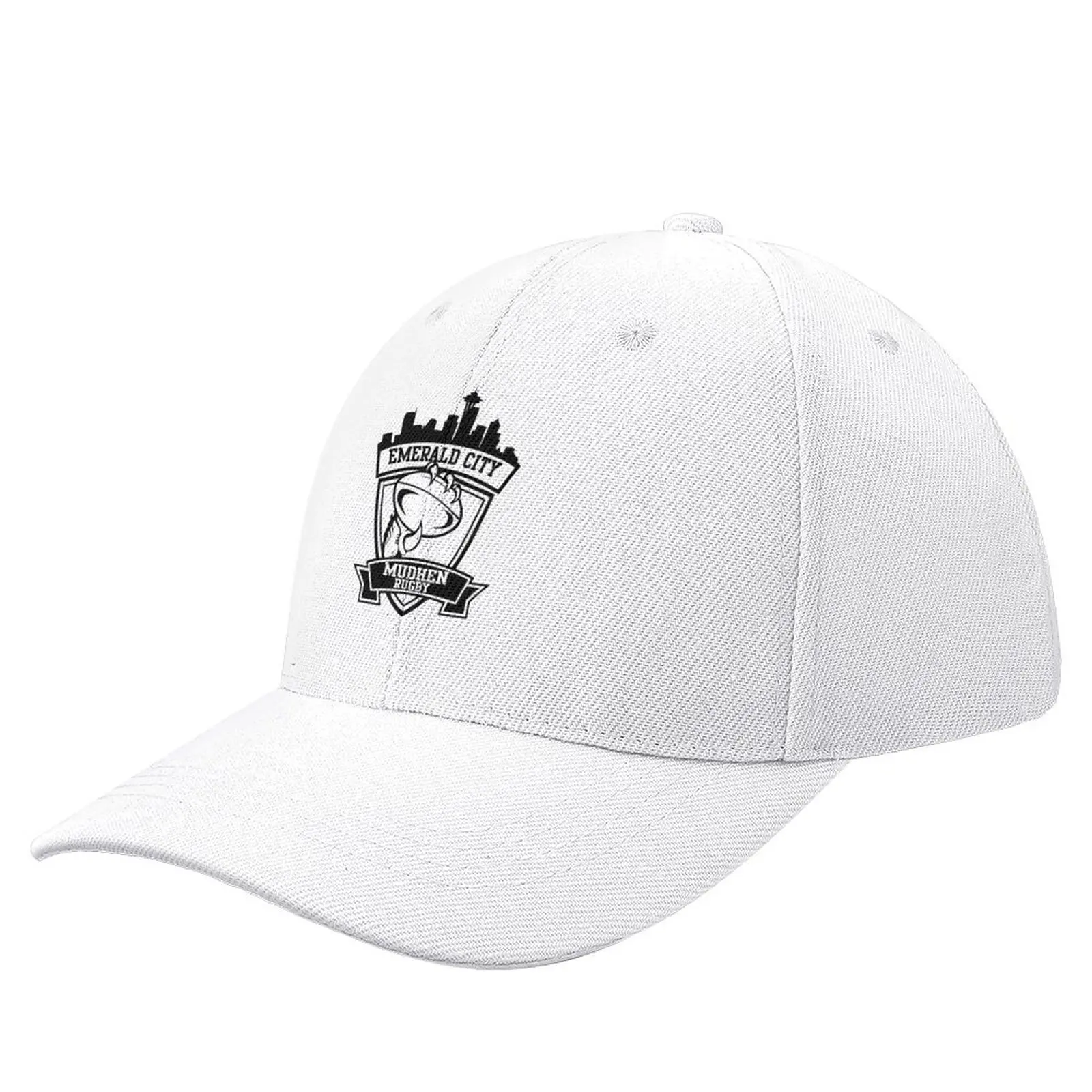 

Mudhen Logo Baseball Cap Anime Snap Back Hat Men's Hats Women's