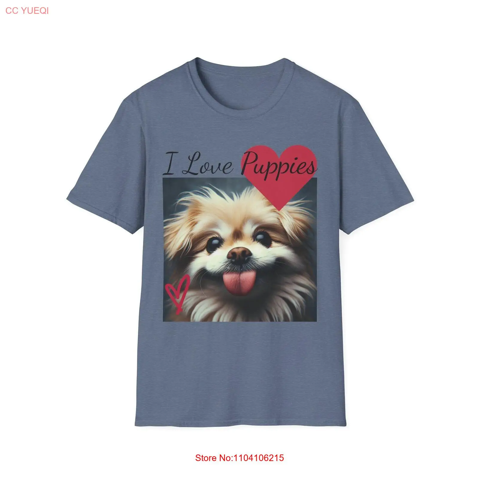 

I Love Puppies - Very Soft T-Shirt