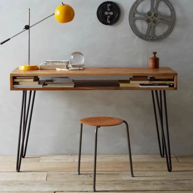 

Wooden Manicure Nail Desk Workstation Storage Makeup Organizer Nail Desk Aesthetic Profesional Nageltisch Salon Furniture