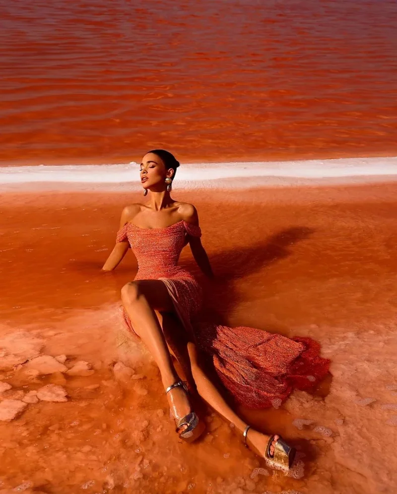 فساتين سهرة رائعة حورية البحر بدون حمالات ترتر فتحة جانبية عالية بدون ظهر فساتين حفلات مصنوعة حسب الطلب رداء السهرة