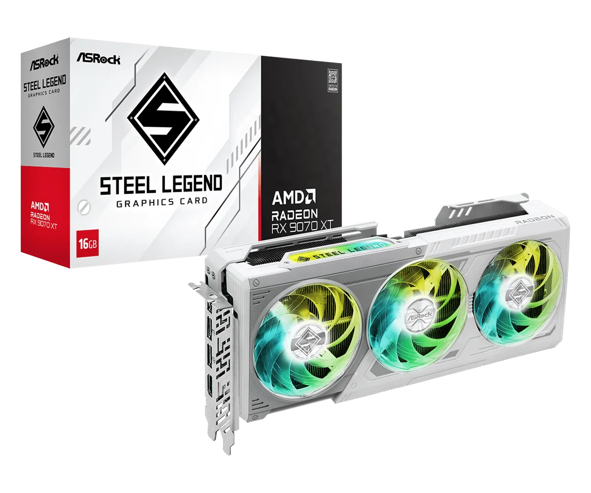 

Item Hot Selling Online New RTX9070XT 16GB GPU Gaming 9070XT 16G Placa De Video 16 GB Graphics Card ASRock AMD Radeon RX 9070 XT