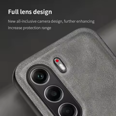 Back Leather Case for Tecno Camon 40 Skin Feel Case Camera Lens Protection Cover Mobile Phone Fundas Para for Tecno Camon 40 Pro