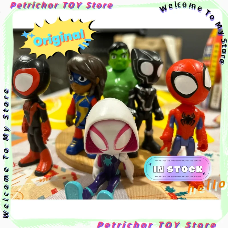 

Оригинальная ограниченная распродажа! Человек-паук и его удивительные друзья, игрушки Spidey, удивительный мультфильм Гвен, экшн-фигурка, модель игрушки в наличии