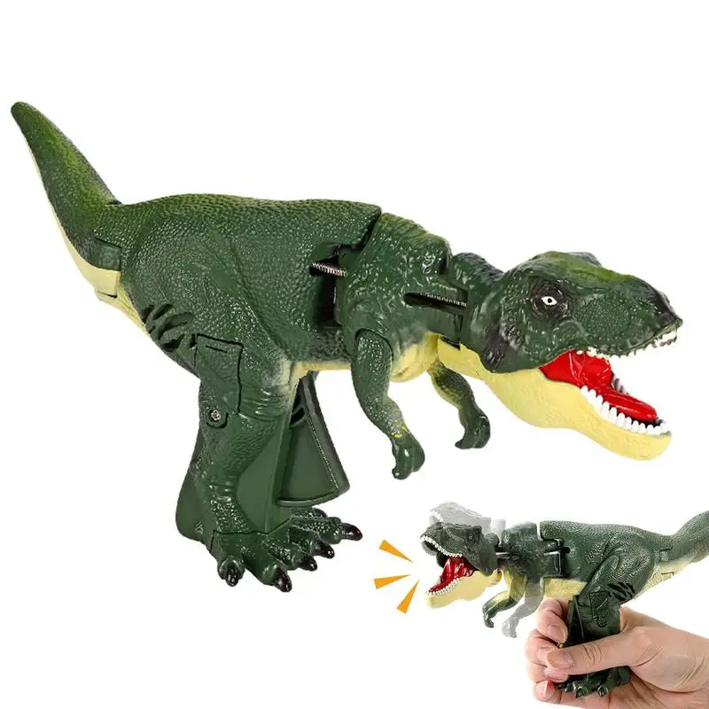 

Pressing Dinosaurs Bites Trigger The TRex Moving Dinosaur Puzzle Novel Children's Fun Toys PopUp Novel Gift