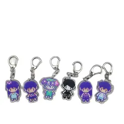 Omori Pixel Anime Keychain Figures, Basil Kel, Sunny Pendant Keyring, JOAccessrespiration Bag, Gift Jewelry, Men and Women