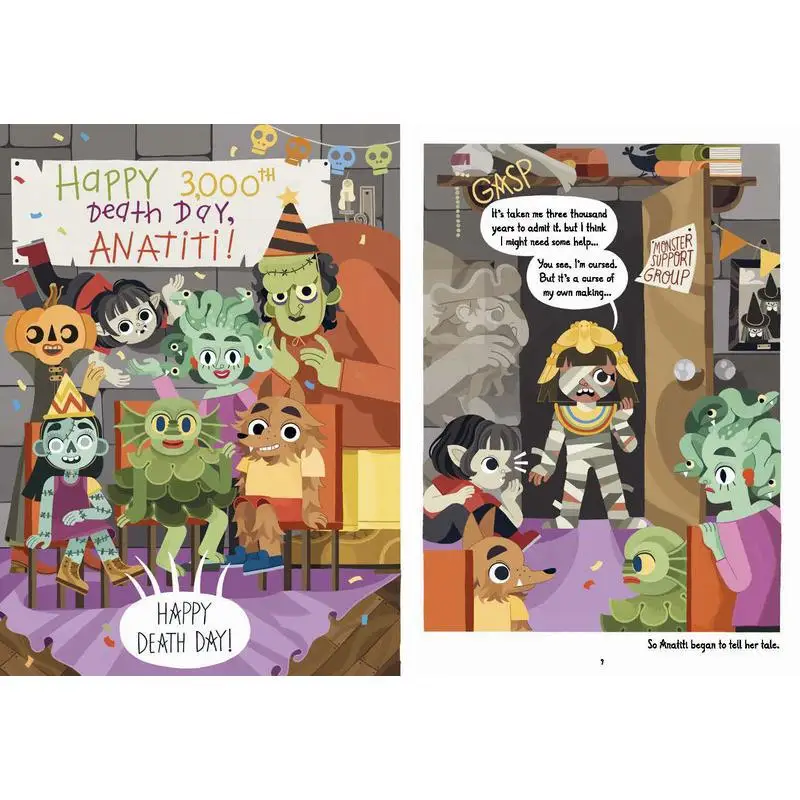 Monster Support Group The Mummys Curse Laura Suarez Flying Eye Books 9781838741327 Book