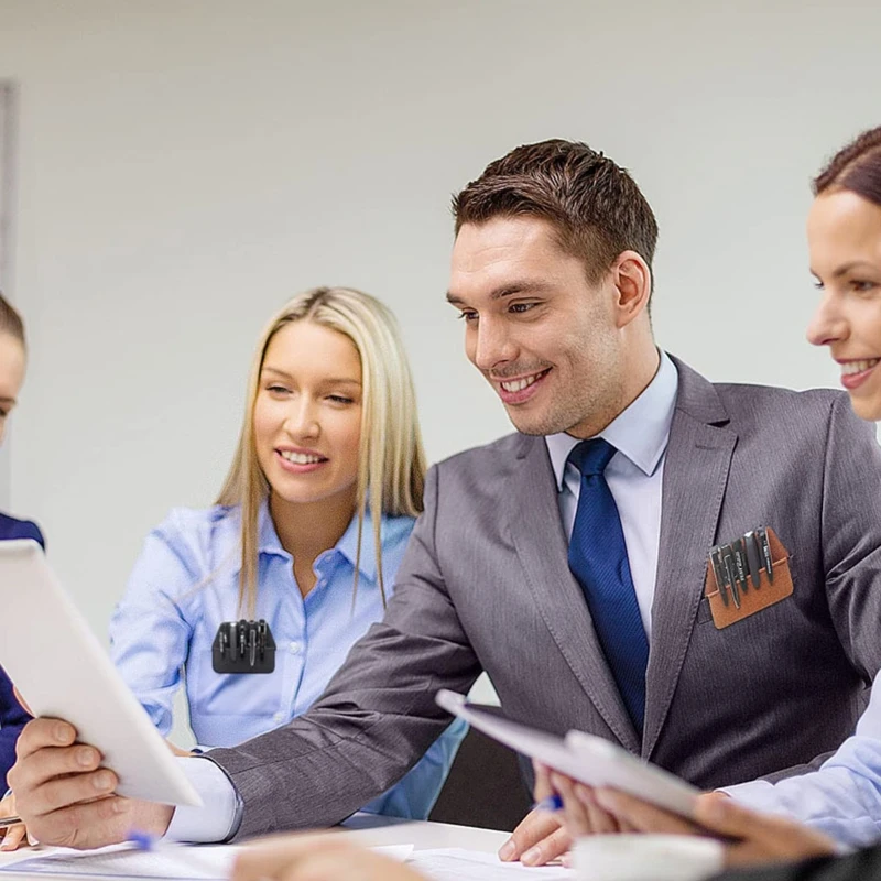 Кожаный чехол для ручки в стиле ретро, ​​держатель для ручки, чехол для ручки, чехол для ручки для доктора и медсестры, Прямая