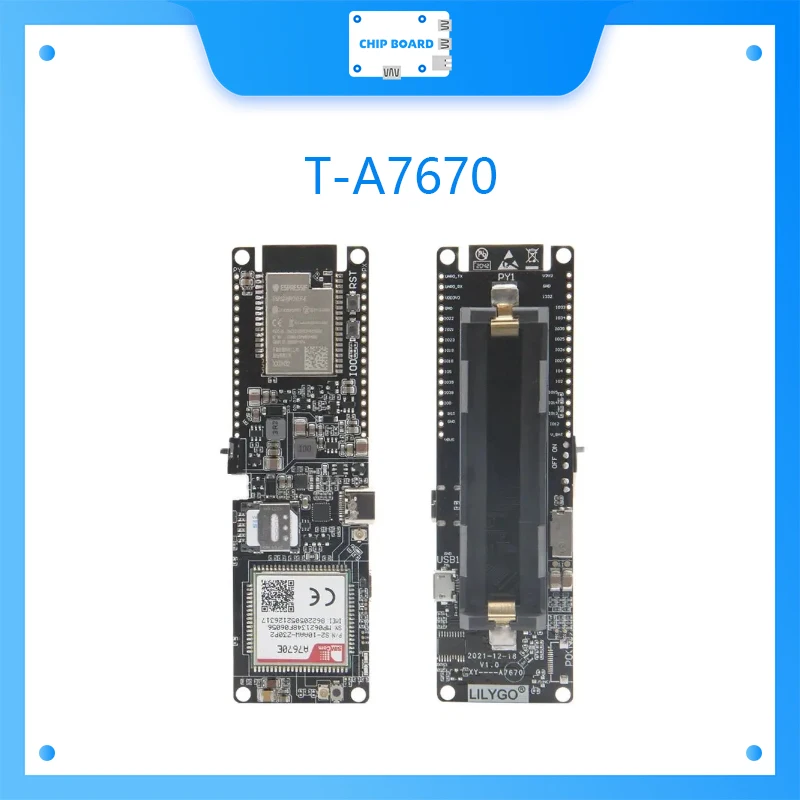 

T-A7670G/E/SA R2 4G Development Board LTE CAT1 SIM Module ESP32 Support GSM/G PRS/EDGE TF Card A7670G A7670E A7670SA