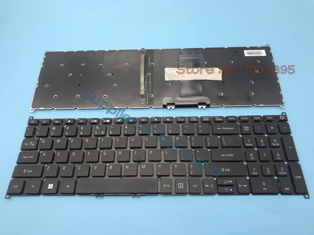 

NEW For Acer Aspire A317-32 A317-51 A317-51G A317-51K A317-51KG Laptop English Keyboard White Letter Red Backlit