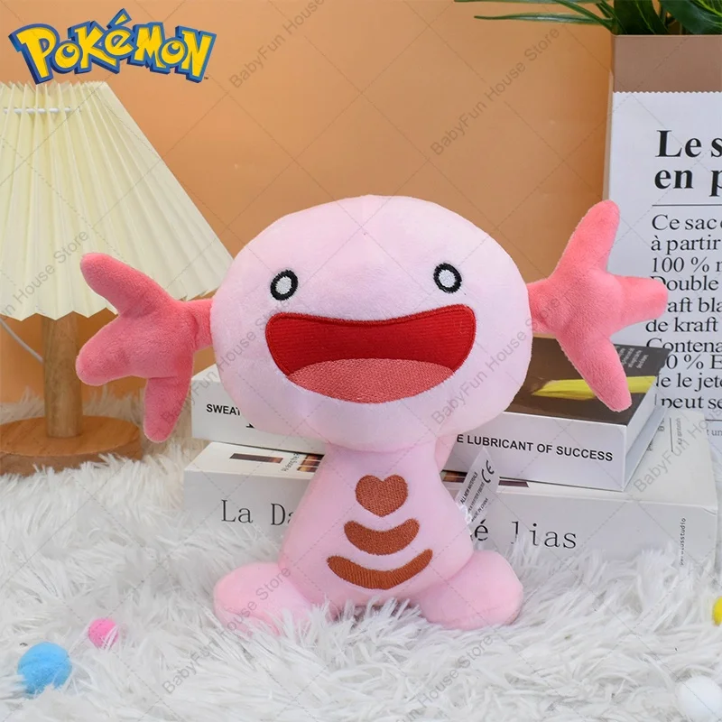 Pokemon Q Version Mimikyu Gengar Charmander Plush Toys Kawaii Cartoon Wooper Stuffed Animals Peluche Dolls Birthday Gifts Kids view 6