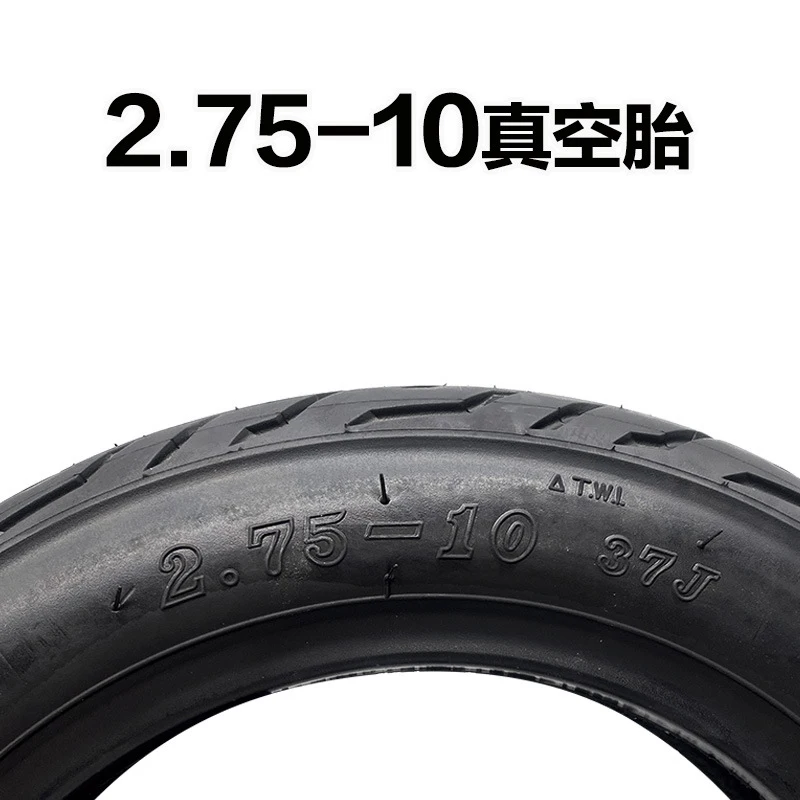 CST 2.50-10 2.75-10 3.00-10 Rubber Vacuum Tire Upgraded Thicken Vacuum Tire for Motorcycle Electric Bike Electric Scooter