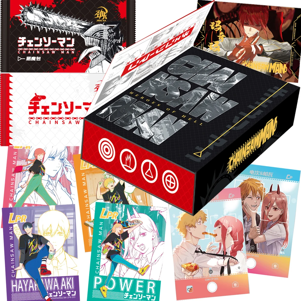 

Коллекционные карты «Человек с бензопилой» Denji Makima, аниме, креативные периферийные устройства, мечтательные, сладкие и романтические карты с датой CP, подарки для фанатов, хобби