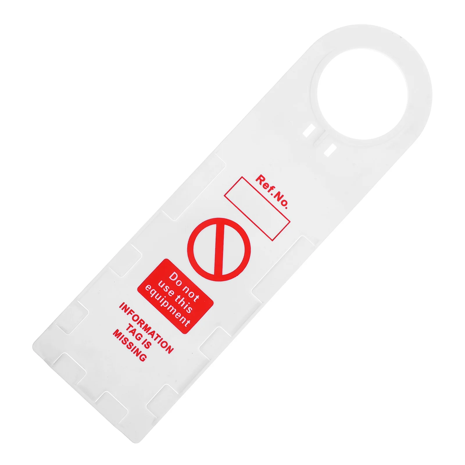 

1pcs Scaffolding Safety Tag Set Pvc Warning Labels Construction Sites Writable Scaffold Tags Lightweight Alert