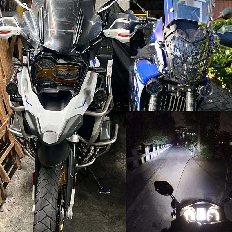 

Высококачественный светодиодный фонарь для мотоцикла, противотуманные фары, фары дальнего света, внешний вспомогательный фонарь, универсальный для мотоцикла, электрического мотоцикла