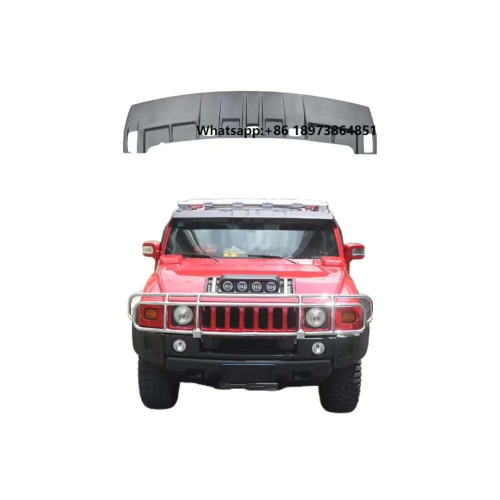 

New Product Sunshade Spoiler for Hummer H2 03-08 Body Kit Roof Front Spoiler Wing Auto Parts FRP Material