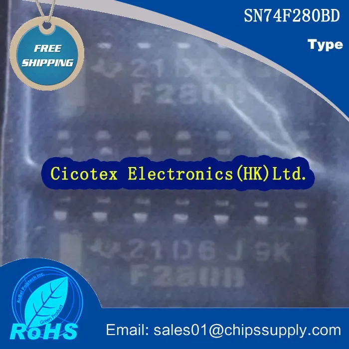 10pcs/lot SN74F280BDR SN74F280BD SOP-14 IC 9-BIT GEN/CHKER 14SOIC