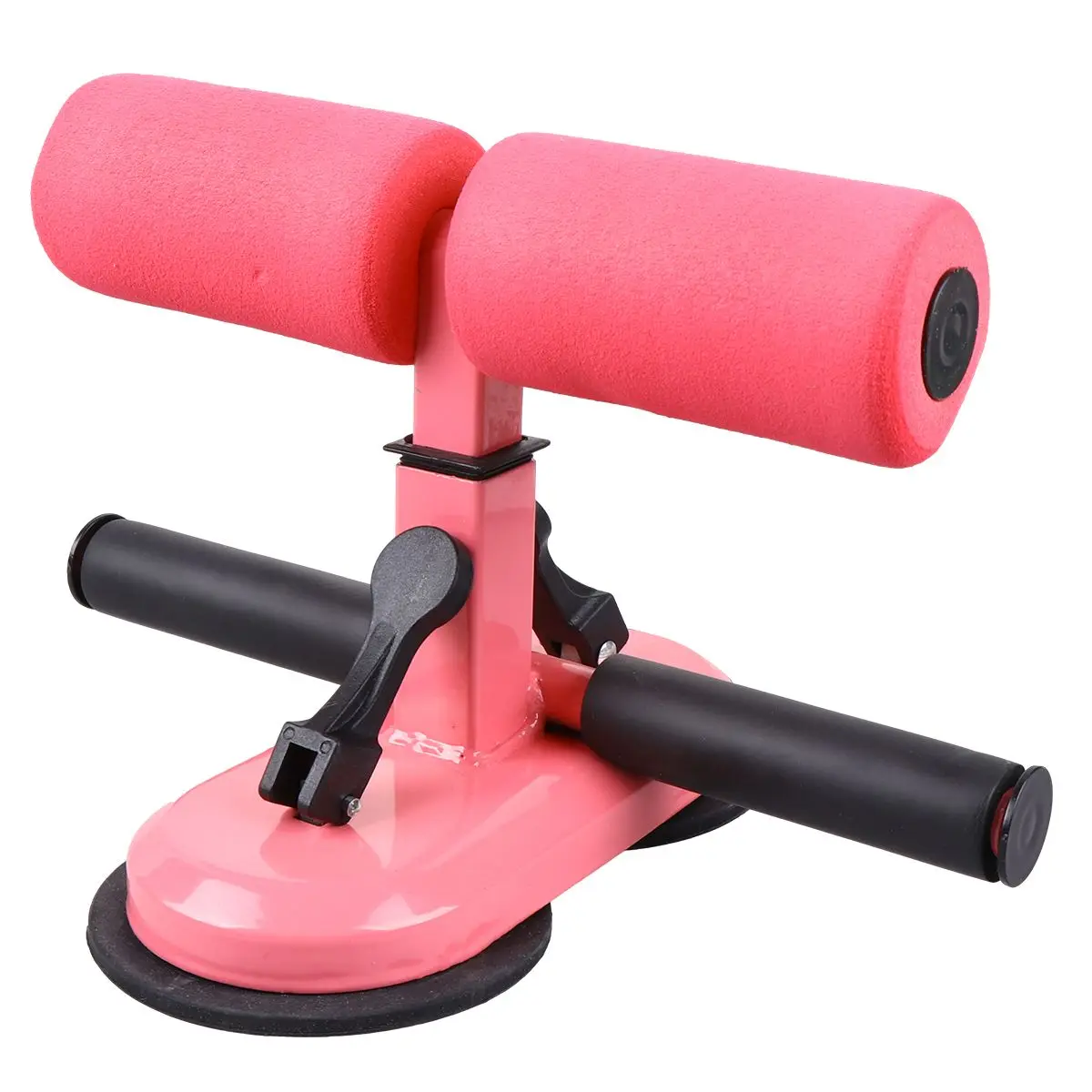 

Sit up Floor Bar Exercise Suction Cups Sit-up Tool Waist and Abdomen Pink Fitness