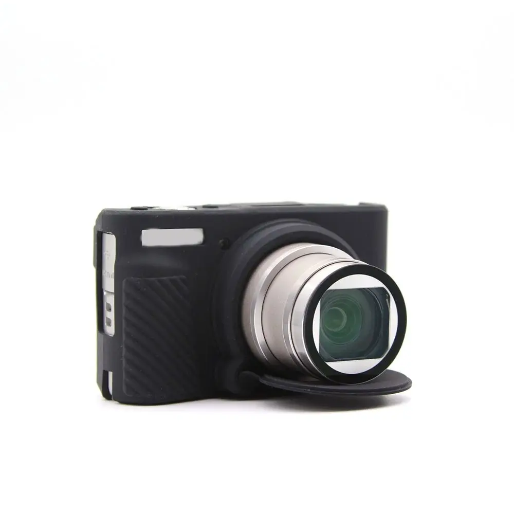 Washable Silicone Camera Case Soft Durable Camera Bag Shockproof Lens Protector Cover for Canon/PowerShot/SX730/SX740