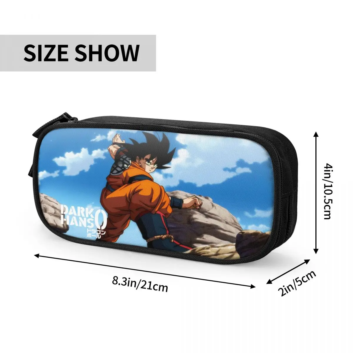 Dragon Ball Z Dragonball Anime Pencil Case Kawaii Pen Bag Student Big Capacity School Supplies Gifts Pencilcases
