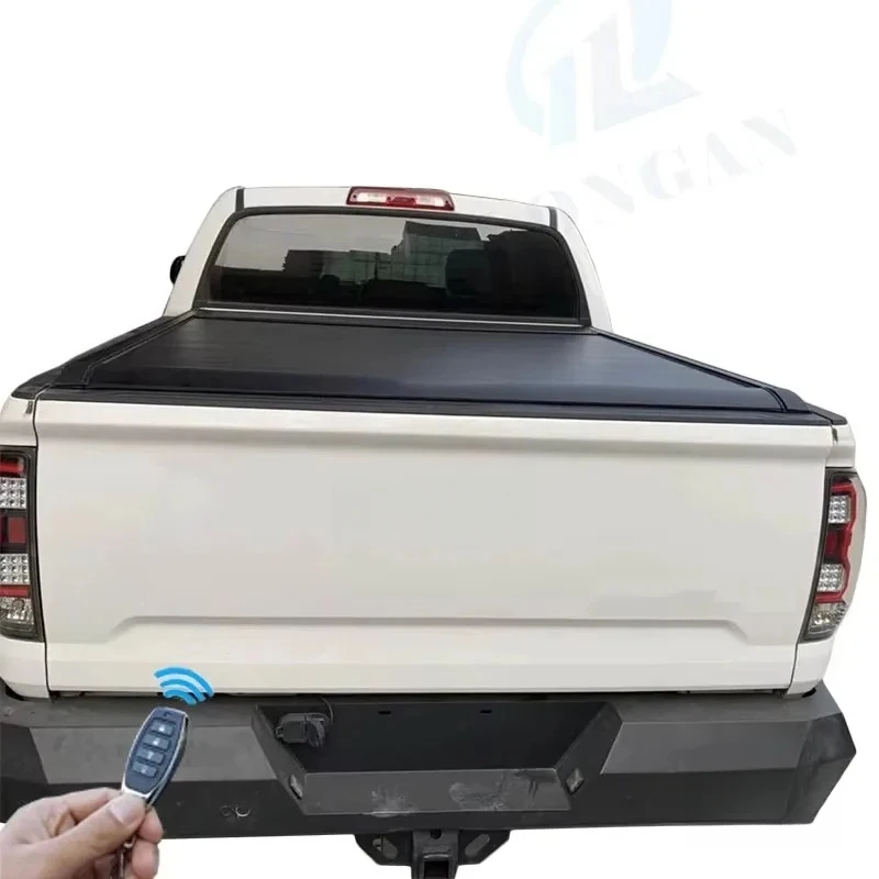 

High Quality Retractable Manual Roller Lid Tonneau Cover Pickup Truck Bed Cover For Sierra 2015-2020 5.8FT