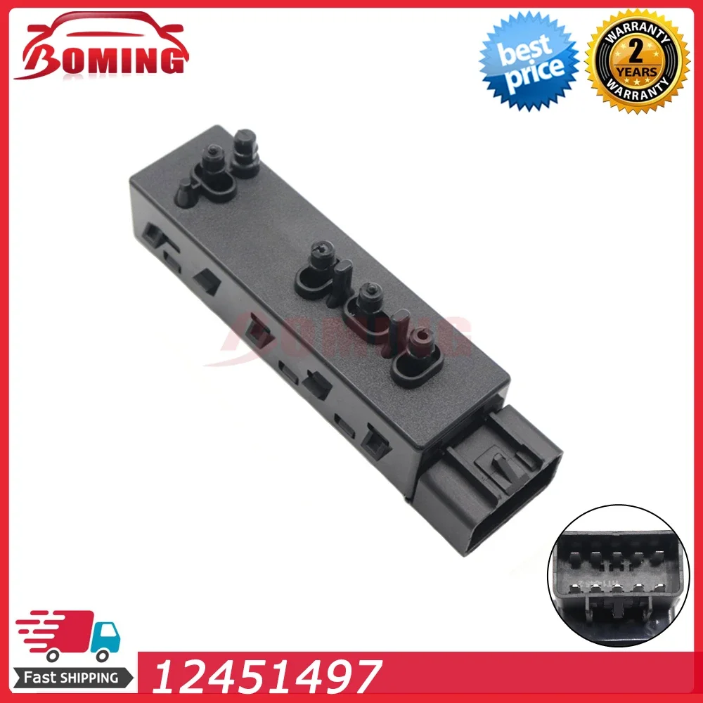 

12451497 Front Left Driver Power Seat Switch for Chevrolet Avalanche Impala Monte Carlo Silverado Suburban GMC Acadia Yukon