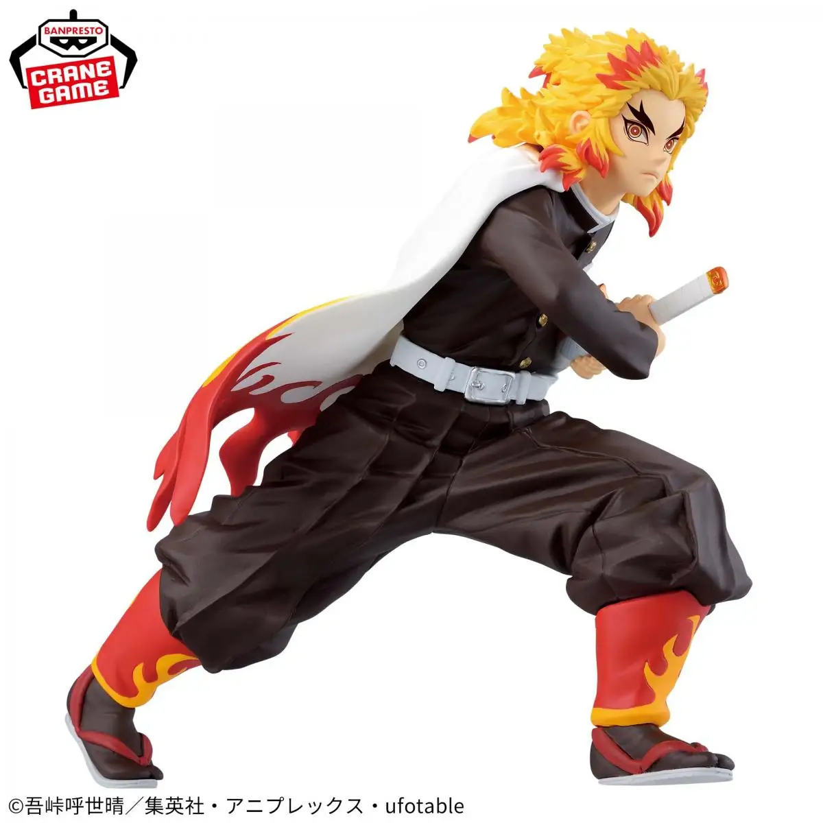 

In Stock BANDAI BANPESTO Demon Slayer MAXIMATIC KYOJURO RENGOKU Anime Action Figure Model Toys Desktop Collection Gifts