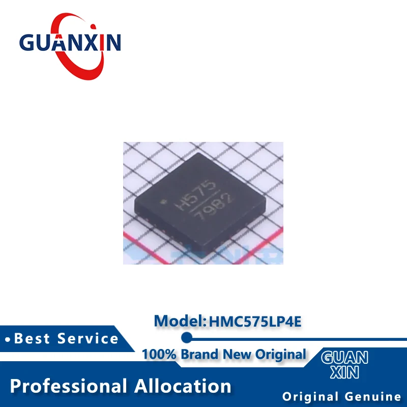 

100% New HMC575LP4E HMC575LP4ETR Marking H575 QFN-24 HMC575