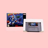 Mega Man X With Box Action Game Cartridge For SNES 16bit NTSC USA PAL EUR Game Consoles Card