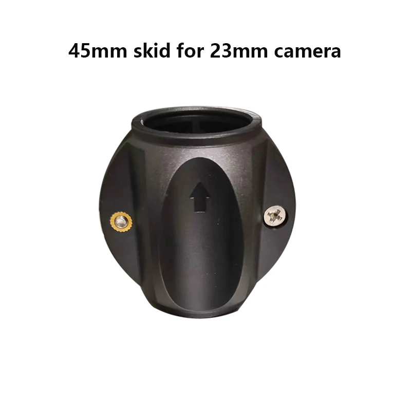 45mm 80mm Bracket Skid For 23mm Camera Head, Inspection Video Drain Sewer Pipeline Industrial Endoscope Protective Accessory