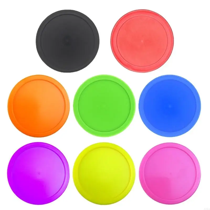 A0KA 8PCS Round Hockey Pucks Air Hockey Pucks Ball für Spieltischeausrüstung