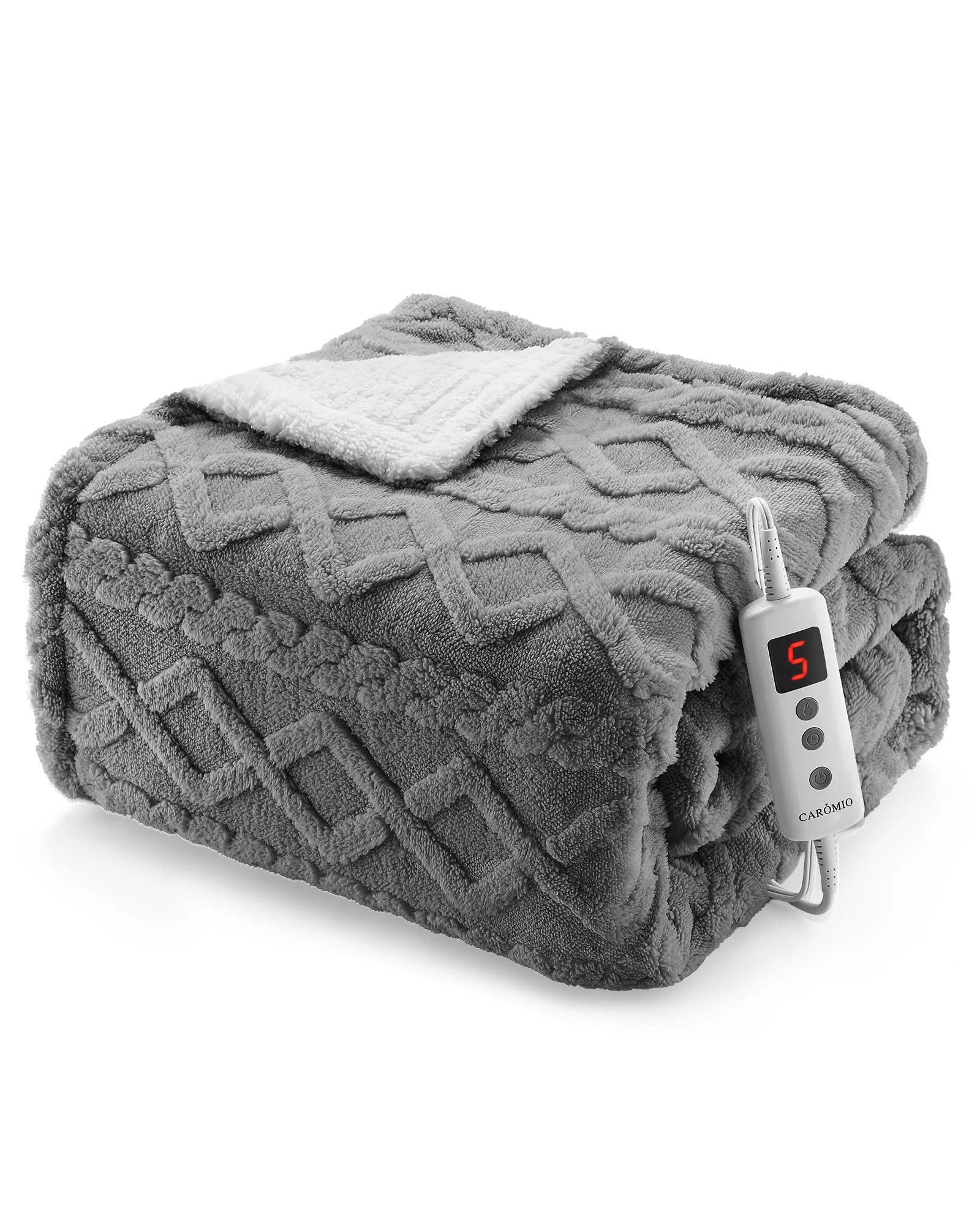 Electric Heated Throw Blanket with 10 Adjustable Heat Levels, 10-Hour Timer,  Portable, Washable, Fast Heating Multi-functional Heating Blanket Temperature-Controlled Electric Blanket Winter Body Warmer