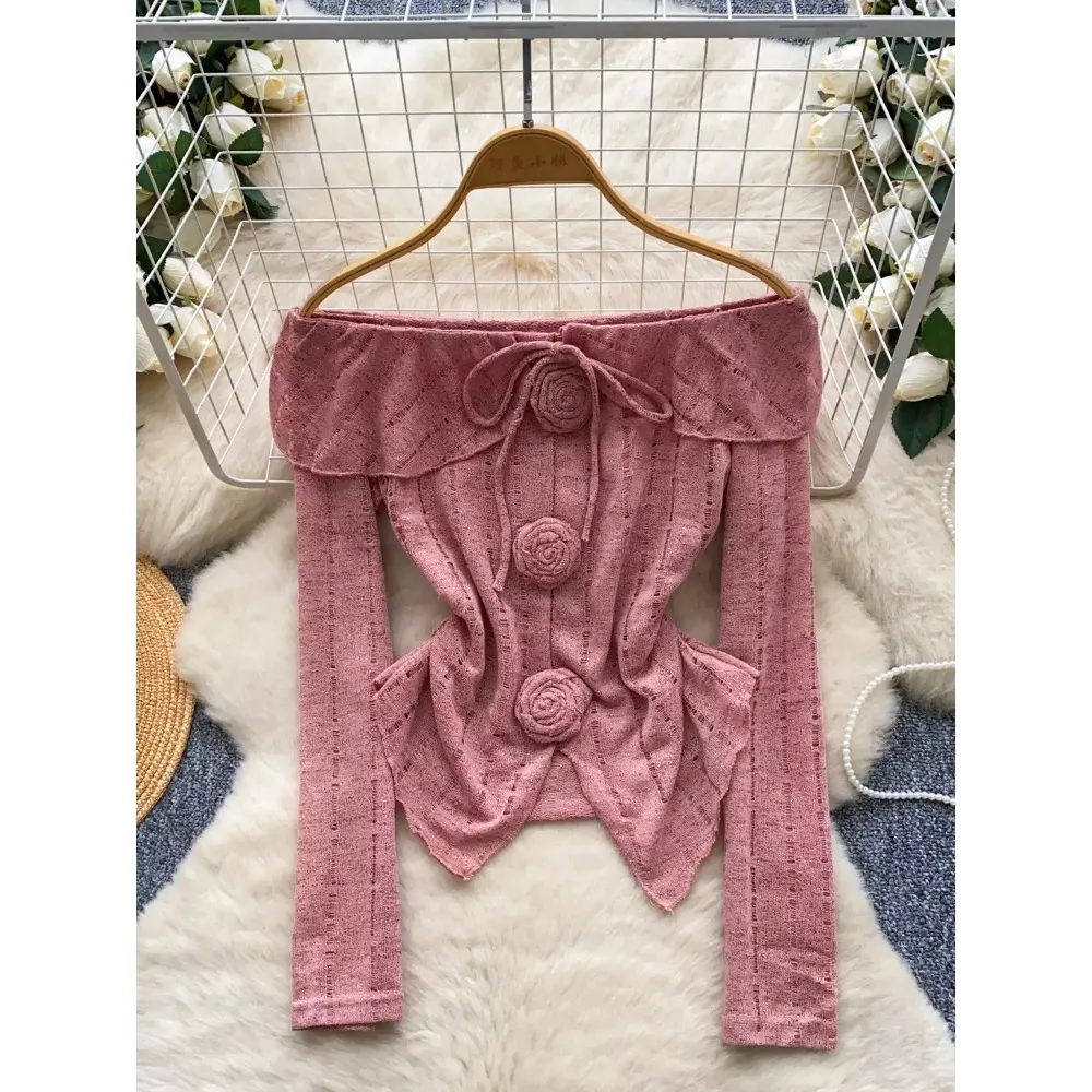 

Винтажная элегантная блузка с вырезом и рюшами и длинными рукавами, модная рубашка, сладкий топ, сказочная женская рубашка