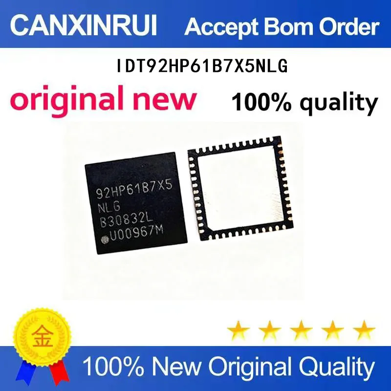 (5-100 Pieces)Brand new stock 92HP61B7X5 IDT92HP61B7X5NLG QFN48