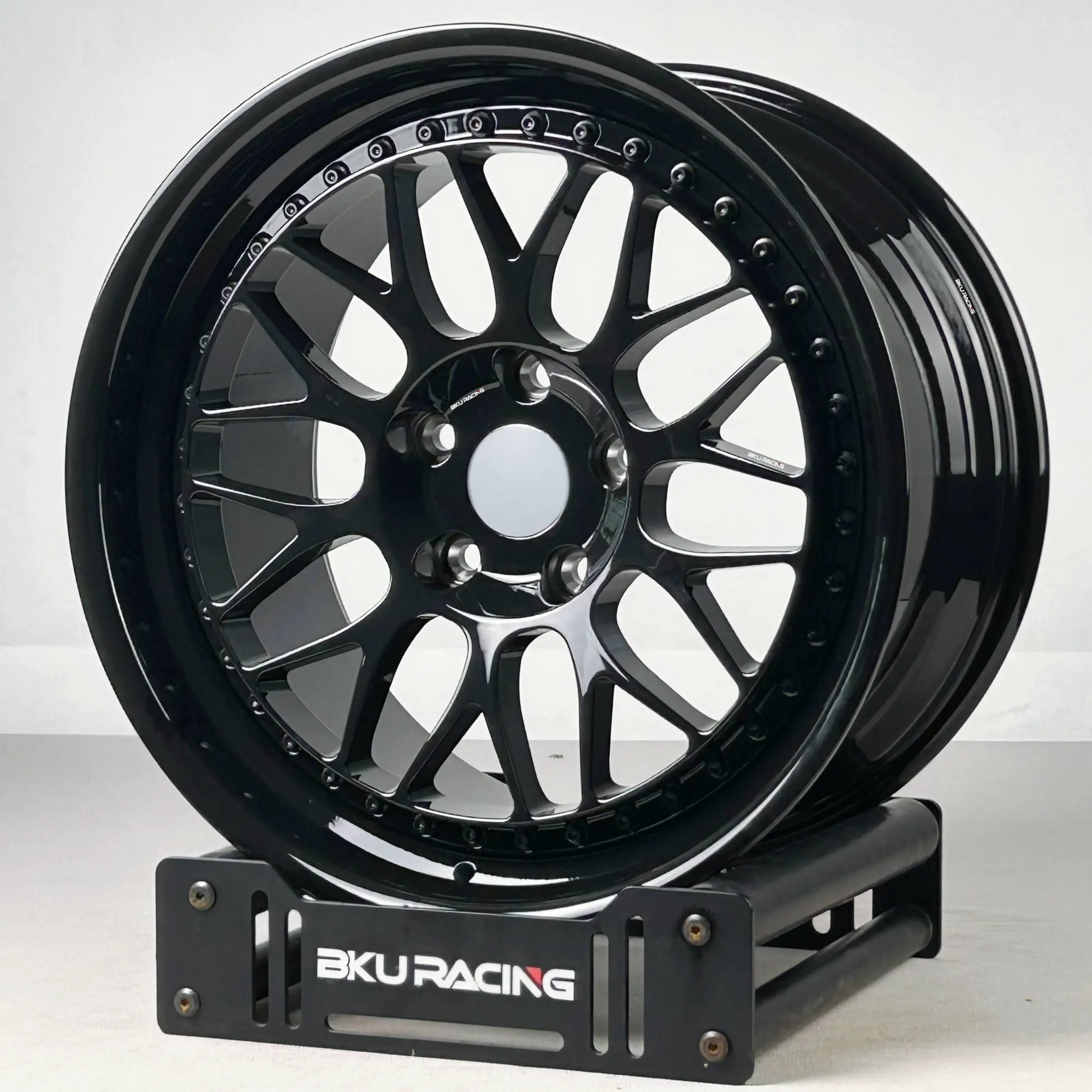 Bku Forged 2-Piece for BMW G80 G82 G83 M3 M4 F40 G20 G8X M4 Wheels 18 19 20 Inch Custom Concave Black 5X112 Alloy Car Rims 3