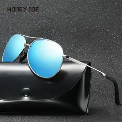 Vintage Polarized Sunglasses for Men Women Pilot Aviation Driving Fishing Outdoor Sun Glasses Metal Frame Mirror Lens UV400