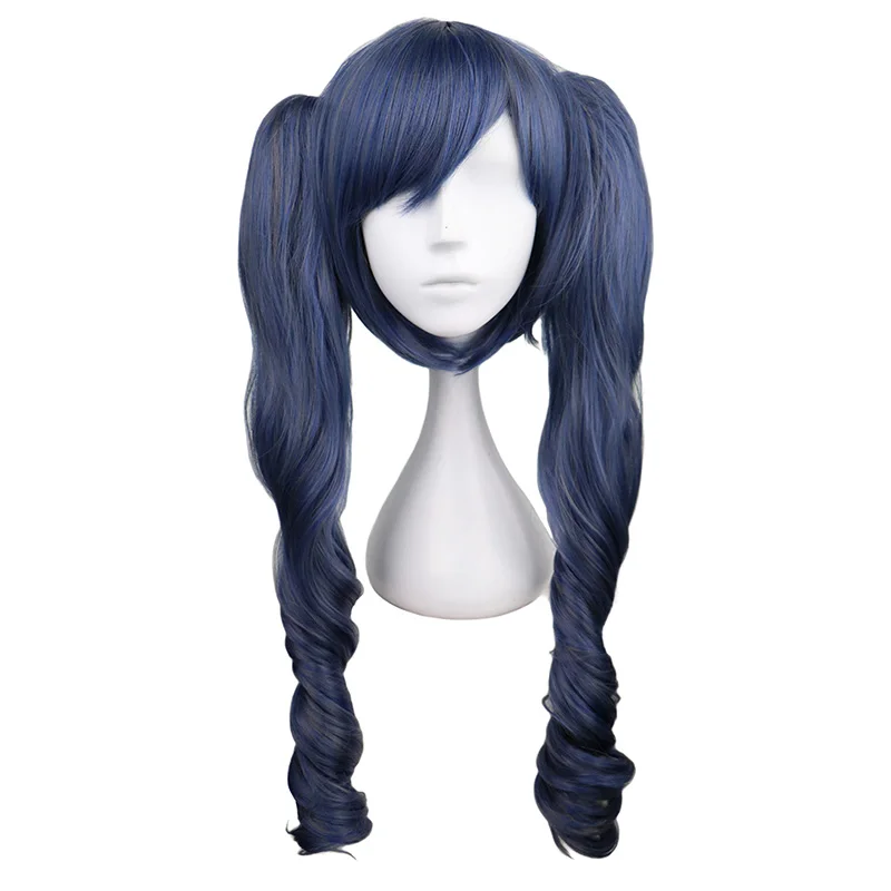 

Ciel Phantomhive Cosplay Wig Black Butler Cosplay Long Grey Blue Wig Cosplay Anime Cosplay Wig Heat Resistant Synthetic Wigs