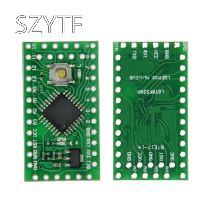 LGT8F328P-LQFP32 MiniEVB TYPE-C MICRO USB compatibile con ATMEGA328 Nano V3.0 LGT8F328P CH9340C / HT42B534-1 SOP16 per Arduino