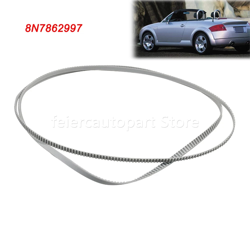 

For Audi TT MK1 Roadster Windscreen Toothed Belt 8N7862997 Roof Guide Wind Deflector Rear Glass Belt Car