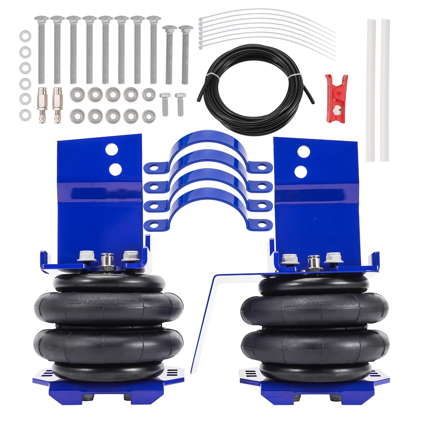 Factory Rear Air Suspension Auxiliary Spring Kit for Ford E-350 Economoline E-250 Cutaway E33 Class 1992-2022