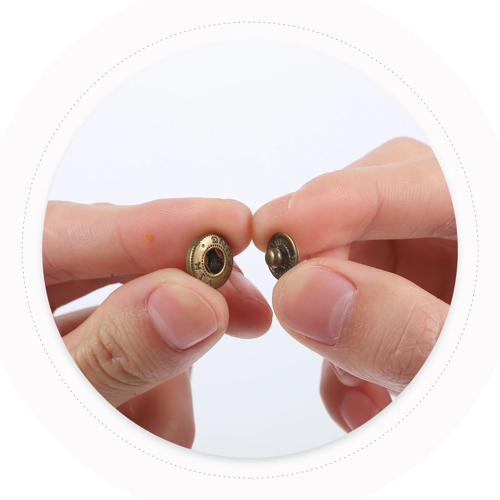 

1 set 1 Set Snap Buttons Kit Metal Snaps For Clothing Diy Fastener Tool Snap Button Kit Clothing Snaps Decorative